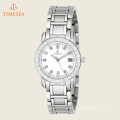 Women′s Diamond-Accented Stainless Steel Watch 71192